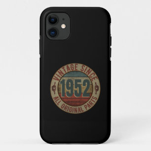 VINTAGE SINDS 1952 ALLE ORIGINELE ONDERDELEN Case-Mate iPhone CASE