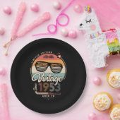 Vintage sinds 1953 papieren bordje (Feest)