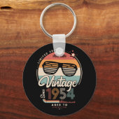 Vintage sinds 1954 sleutelhanger (Voorkant)