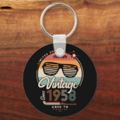 Vintage sinds 1958 sleutelhanger (Voorkant)