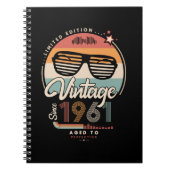 Vintage sinds 1961 notitieboek (Voorkant)