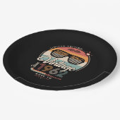 Vintage sinds 1962 papieren bordje (Gekanteld)