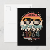 Vintage sinds 1964 briefkaart (Voorkant / Achterkant)