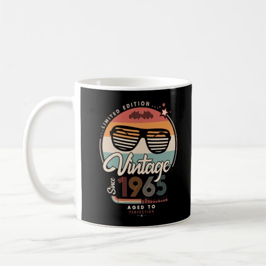 Vintage sinds 1965 koffiemok (Links)