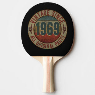 VINTAGE SINDS 1969 ALLE ORIGINELE ONDERDELEN TAFELTENNISBATJE