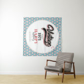 Vintage sinds - 1971 wandkleed (In Situ (horizontaal))