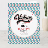 Vintage sinds - 1972
