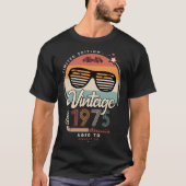 Vintage sinds 1975 t-shirt (Voorkant)