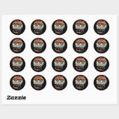 Vintage sinds 1976 ronde sticker (Vel)