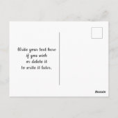 Vintage sinds - 1977 briefkaart (Achterkant)