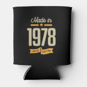 Vintage sinds 1978: Birthday Gift Blikjeskoeler (Voorkant)