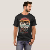 Vintage sinds 1986 t-shirt (Voorkant volledig)