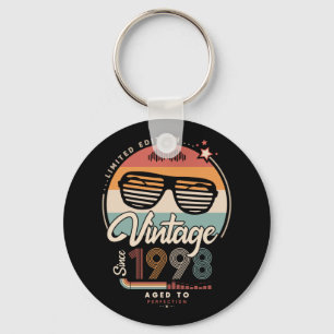 Vintage sinds 1998 sleutelhanger