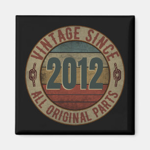 VINTAGE SINDS 2012 ALLE ORIGINELE ONDERDELEN. MAGNEET