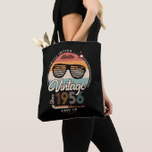 Vintage sinds canvas tas 1956 (Dichtbij)