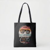 Vintage sinds canvas tas 1970 (Voorkant)