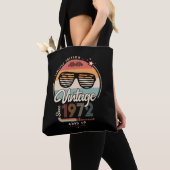Vintage sinds canvas tas 1972 (Dichtbij)