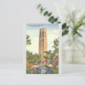 Vintage Singing Tower Lake Wales Briefkaart (Staand voorkant)