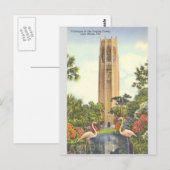 Vintage Singing Tower Lake Wales Briefkaart (Voorkant / Achterkant)