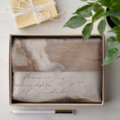 Vintage Sint-Bernard Dog met Ephemera-ontkoppeling Tissuepapier (Geschenk)