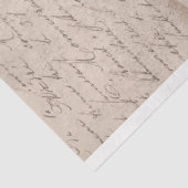 Vintage Sint-Bernard Dog met Ephemera-ontkoppeling Tissuepapier (Detail)