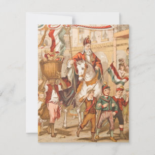 Vintage Sint-Nicolaas Nederlands St. Nick Sinterkl