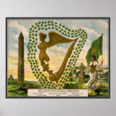 Vintage : Sint Patrick's day - Poster (Voorkant)