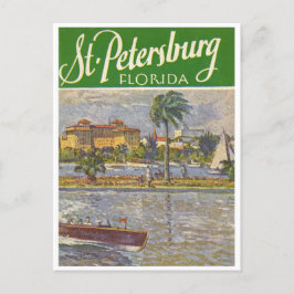 Vintage Sint-Petersburg 1926 Briefkaart