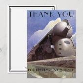 Vintage Sjabloon van kunststoflocomotieven (Voorkant / Achterkant)