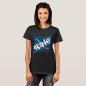 Vintage Skateboard T-shirt (Voorkant volledig)