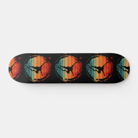 Vintage Skateboarden Skateboard  (Horizontaal)