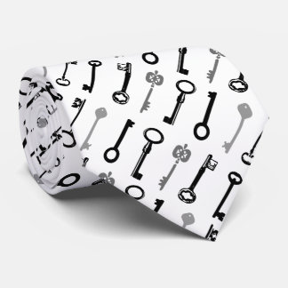 Vintage Skeleton Keys Stropdas