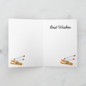 Vintage Ski, Finland voor Wintersporten Kaart (Binnen)