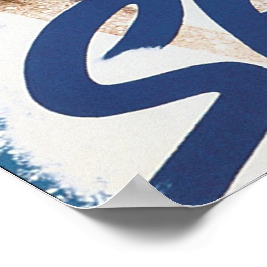 Vintage Ski Poster (Hoek)