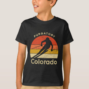 Vintage Ski Purgatory Colorado Berg T-shirt