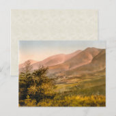 Vintage Skiddaw Cumbria England Briefkaart (Voorkant / Achterkant)