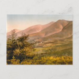 Vintage Skiddaw Cumbria England Briefkaart