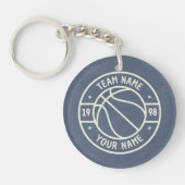 Vintage sleutelhanger basketballspeler van Brother (Voorkant)