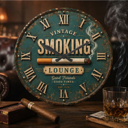 Vintage Smoking Lounge Grote Klok