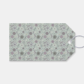 Vintage Snow Cadeaulabel