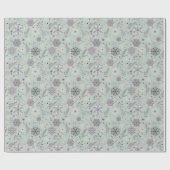 Vintage Snow Cadeaupapier (Vlak)