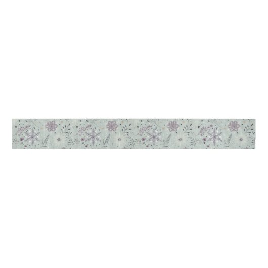 Vintage Snow Grosgrain Lint (Voorkant)