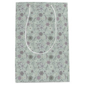 Vintage Snow Medium Cadeauzakje (Voorkant)