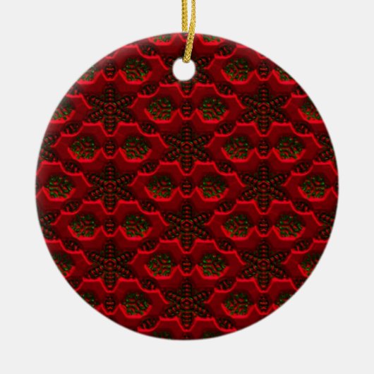 Vintage Snowflakes Ornament (Voorkant)