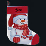 Vintage Snowman Kleine Kerstsok<br><div class="desc">Vintage Snowman</div>