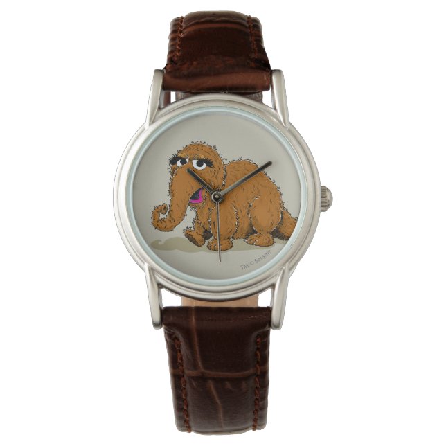 Vintage Snuffleupagus Horloge (Voorkant)
