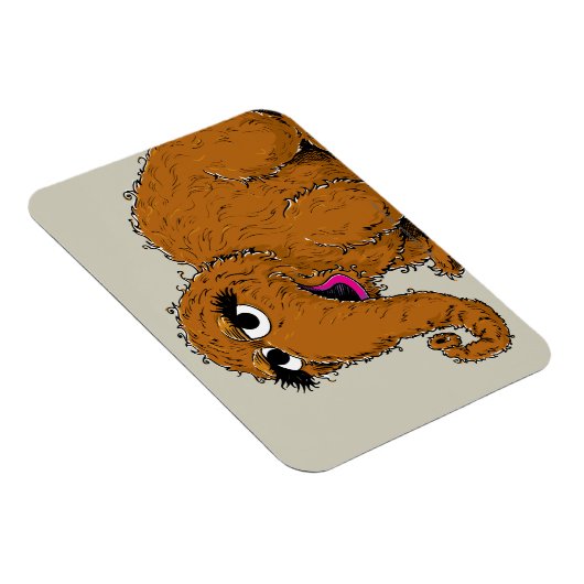 Vintage Snuffleupagus Magneet (Rechterzijde)