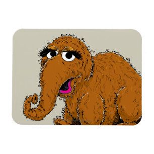 Vintage Snuffleupagus Magneet