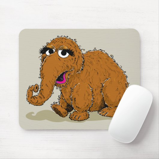 Vintage Snuffleupagus Muismat (Met muis)