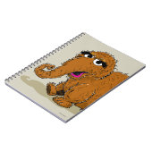 Vintage Snuffleupagus Notitieboek (Linkerzijde)